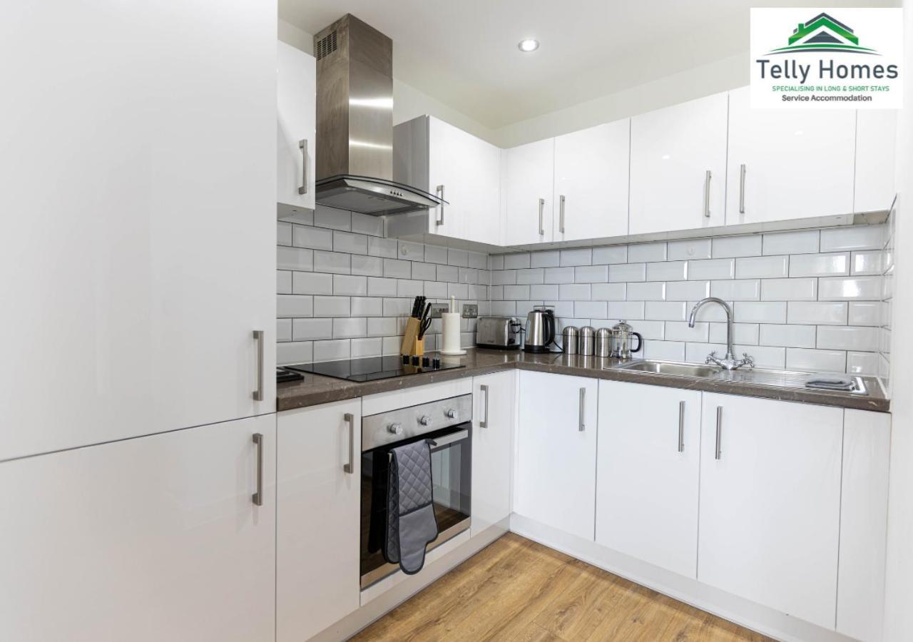 5 Percent Off Weekly And 20 Percent Off Monthly Bookings - Marigold Unit At Telly Homes Limited Birmingham City Centre -2 Bedroom Apartment, Free Wifi Exteriör bild