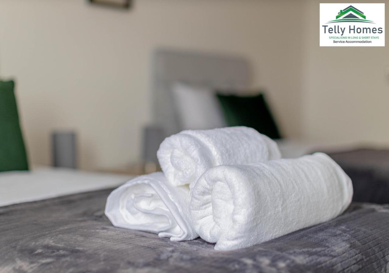5 Percent Off Weekly And 20 Percent Off Monthly Bookings - Marigold Unit At Telly Homes Limited Birmingham City Centre -2 Bedroom Apartment, Free Wifi Exteriör bild