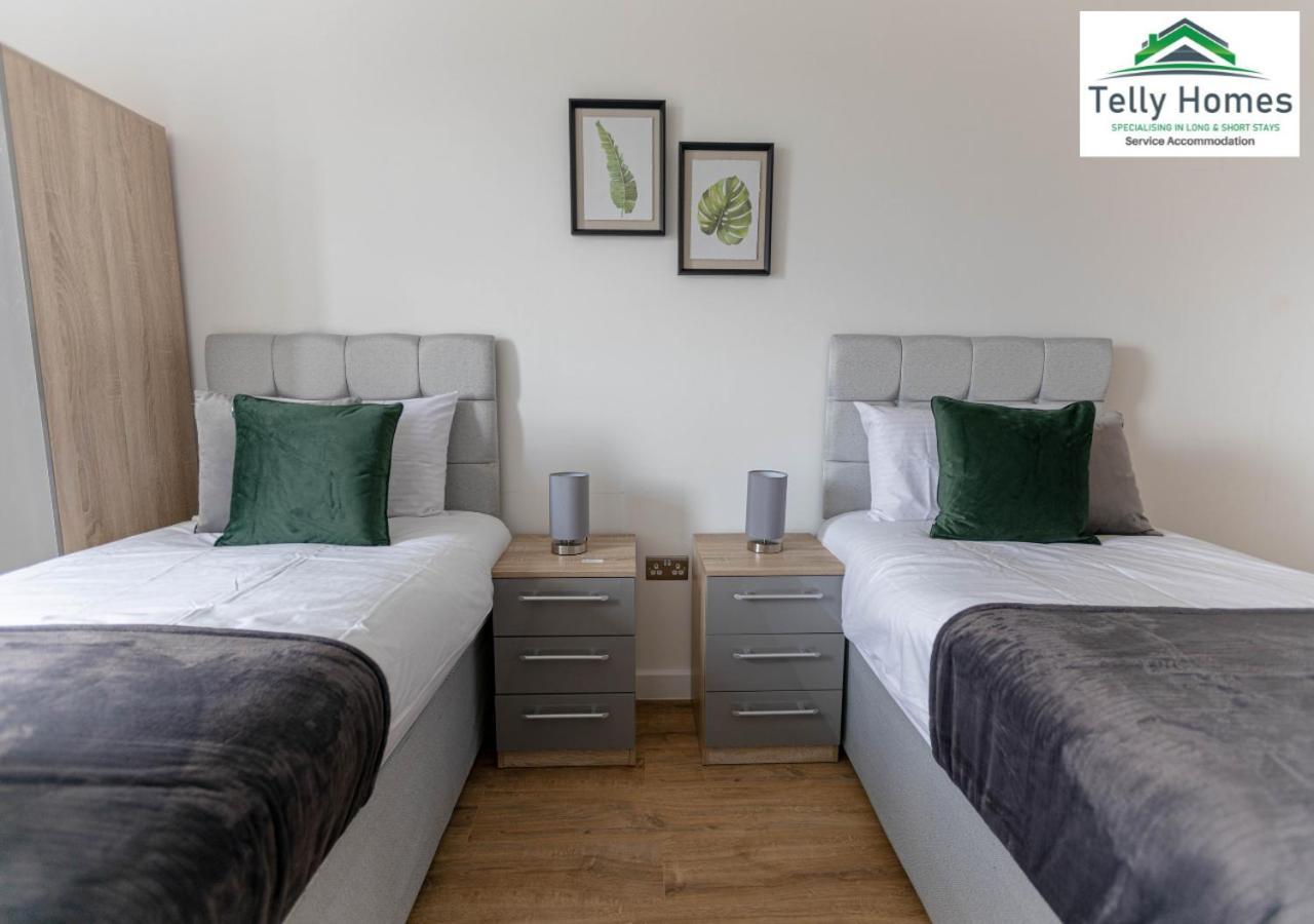 5 Percent Off Weekly And 20 Percent Off Monthly Bookings - Marigold Unit At Telly Homes Limited Birmingham City Centre -2 Bedroom Apartment, Free Wifi Exteriör bild
