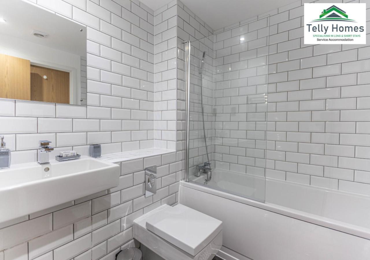 5 Percent Off Weekly And 20 Percent Off Monthly Bookings - Marigold Unit At Telly Homes Limited Birmingham City Centre -2 Bedroom Apartment, Free Wifi Exteriör bild